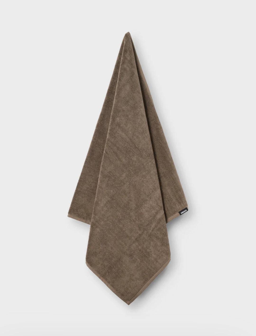 Humdakin - Cotton-Terry Weave-knit Bath Towel, Fås i 2 farver - Waldorf & Light Stone - Light Stone