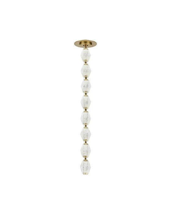 Visual Comfort Collier 24 takpendel 3000K mässing - Guld / Brun
