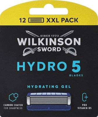 Wilkinson Sword Hydro 5 Skin Protection - 12 rakblad (Prenumeration: Var tredje månad)