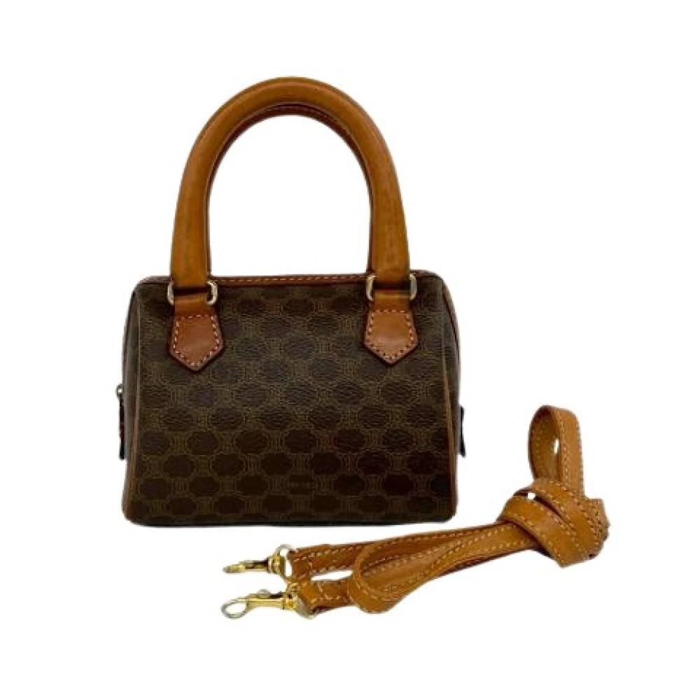 Celine Vintage Pre-owned Canvas celine-tasker - Vintage - Dame - Brun - ONE SIZE -