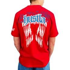 BSAT Hustla Baggy T-Shirt BlueNWhite Red Legendary Collection