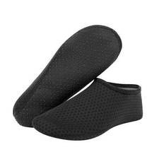 1 par lätta och andningsbara vattenstrumpor, unisex, lämpliga för simning, strand, sommar, vattensporter, dykning, strand och vattenaerobics. (Obs: Su - Svart (Svart M 36-37,Svart L 38-39,Svart S 34-35,Svart XL 40-41,Svart XXL 42-43)