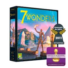 7 Wonders brætspillet - Årets Voksenspil 2011 - Fra 13 år