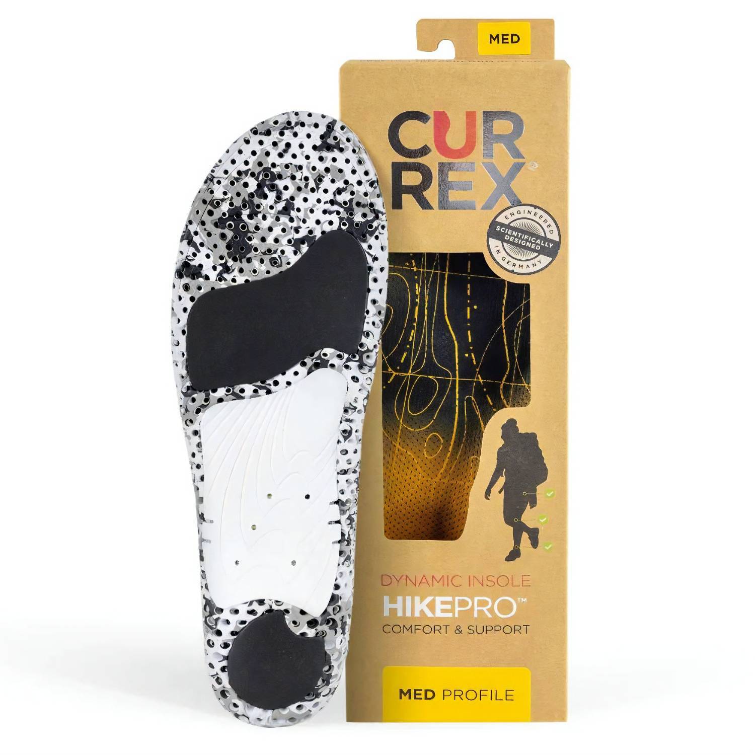 Currex HikePro | Insoles for Hiking - Medium - S