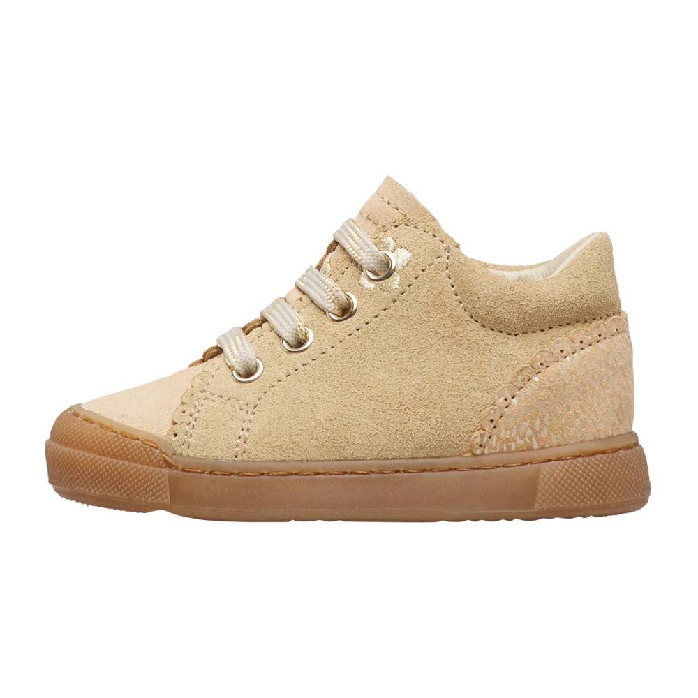 Naturino Lioris High Zip - Kids - Dame - Beige - 24 EU - Uld