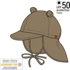 Mikk-Line Summercap Long Neck 3D Stl. 45 (6/12M) unisex - Solhatt Från Magasin - Kelp (45 (6/12M))