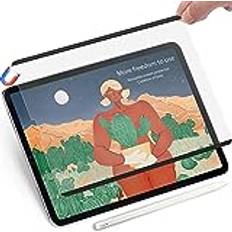 QYiiD [2 Pack] Magnetiskt Paperfeel Skärmskydd för iPad(9.7-Tums, 2018/2017, 6th/5th Gen, iPad Air 1/Air 2), Matt TPU-film för att Skriv, rita och skissa på papper, Flyttbar och återanvändbar