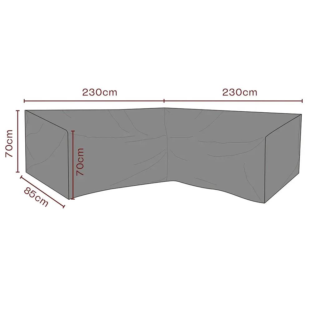 Brafab, Möbelskydd hörnsoffa 230/230x70x85 cm Premium