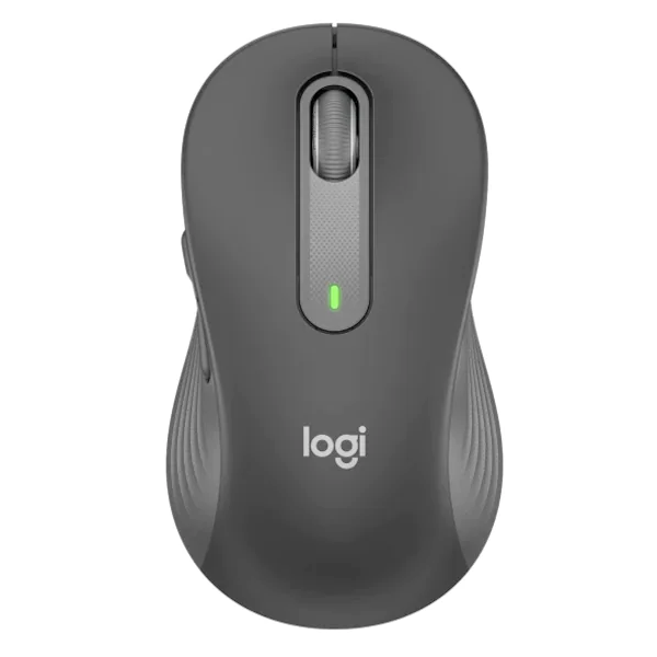 Logitech Signature M650 Small trådlös mus 2 grafitgrå , Vänsterhänt