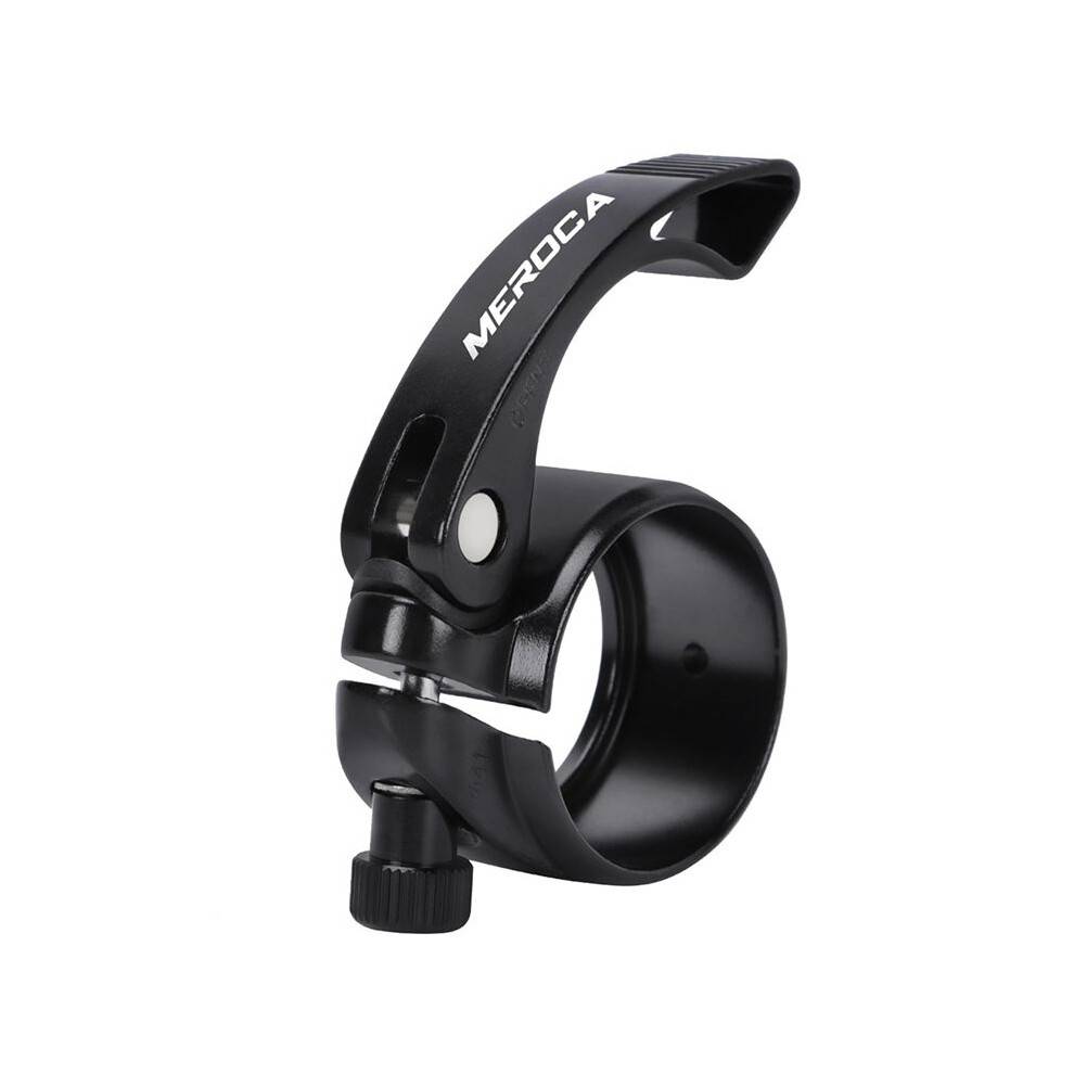 MEROCA Bicycle Seatpost Clamp for 33.9MM Mountain Bike Road Bike Tube Clip Tube Quick Release Clamp Black