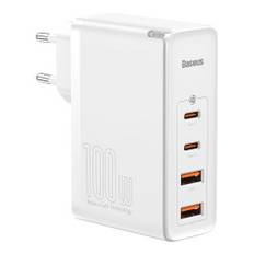 GaN2 Pro USB hurtigoplader USB-C QC PD 100W hvid