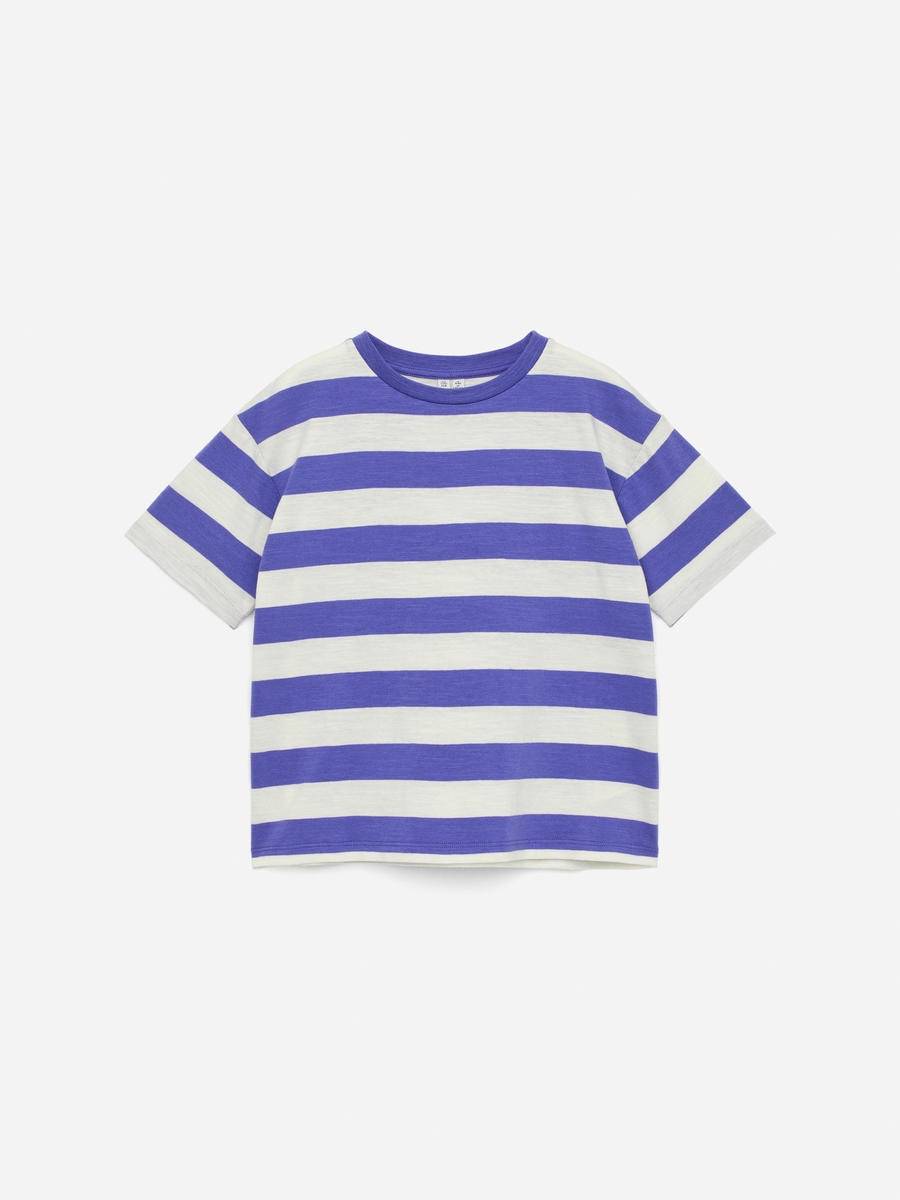 ARKET Slubstickad T-shirt -Lila, 134/140