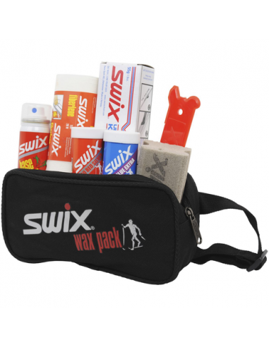 Swix Smørepakke 7 Dele + Hoftetaske - P0034