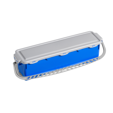 Mopplåda med lock Plast Vikur Blå