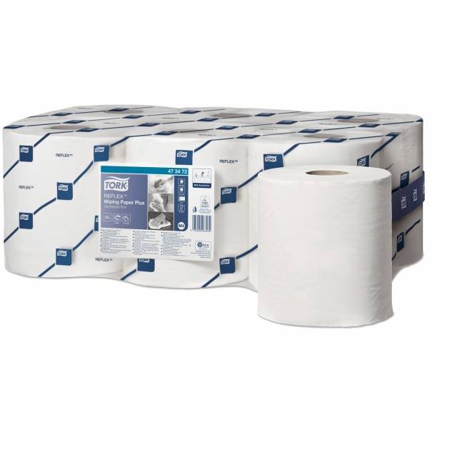 Wiping paper plus m4 white 19,4cm 150m