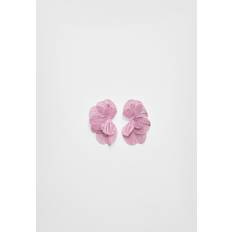 Stradivarius Solfjäderformade Blomörhängen Med Textur Os