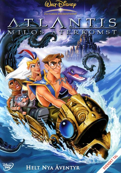 DVD - Atlantis 2 - Milos Återkomst (Beg)