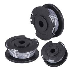 3x erstatningsspole til BOSCH ART 24 27 30 30-36 LI græstrimmer trimmer line 1,6mm
