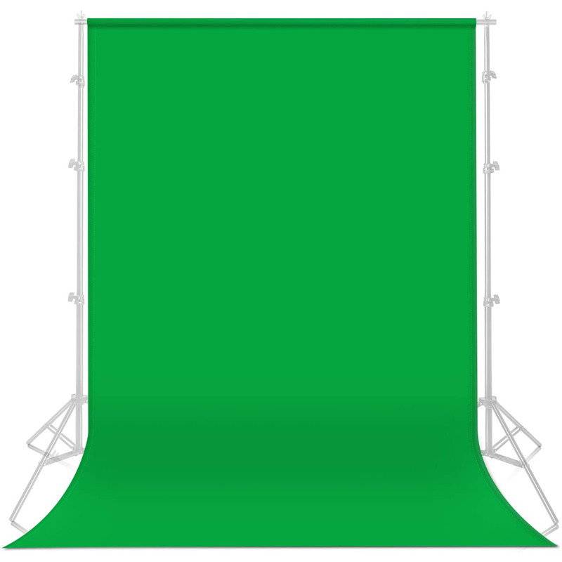 Grön bakgrund Green Screen i polyester (1 x 2 meter)