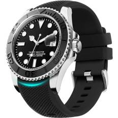Fullmosa 22 mm tvåfärgat icke-gaps silikonarmband för Samsung Gear S3 Classic/Gear S3 Frontier/Galaxy Watch 46mm/3 45 mm, Garmin Venu 3/Venu 2/Forerunner 255/255 Music/Forerunner 265