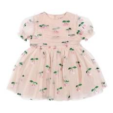 Konges Sløjd Kjole - Tyl - Tullie - Ma Grande Cerise Pink Glitte - Konges Sløjd - 9-10 år (134-140) - Kjole