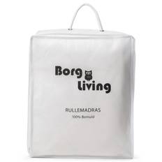 Rullemadras H-Split - 180x200 cm - Kogeægte - Borg Living fyldig madrasbeskytter i 100% Oeko-tex bomuld