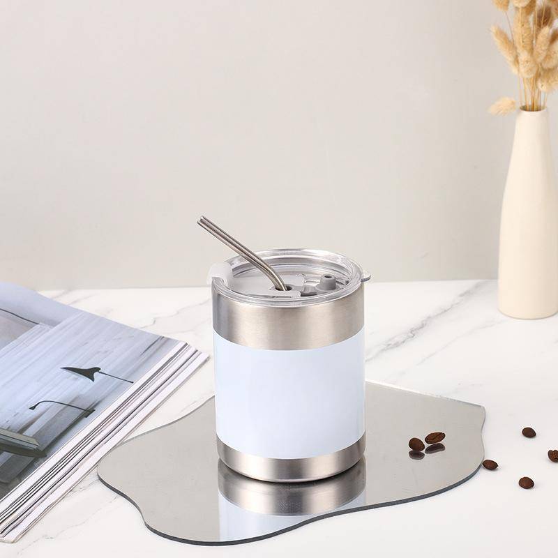 High-value Thermos Cups with Straw Cups for Students To Drink Water, Travel Portable Hand-held Cups, Car Cups.
