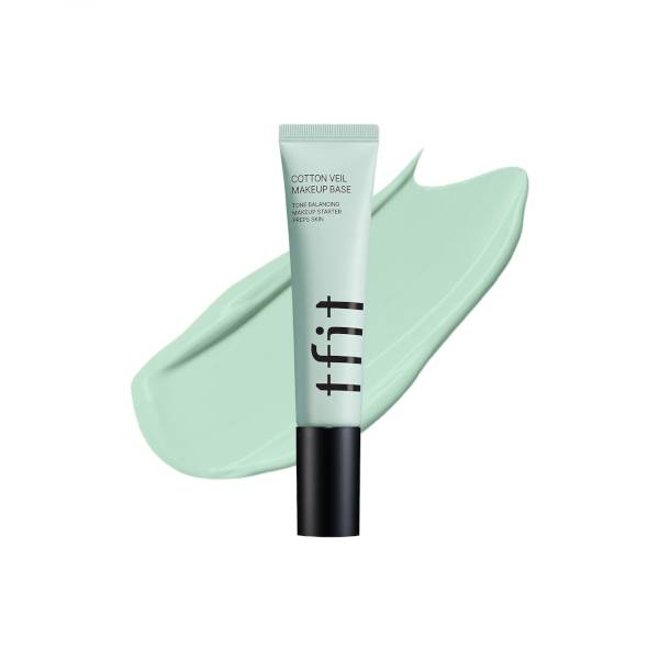Tfit - Cotton Veil Makeup Base - 30ml - 01 Pure Green