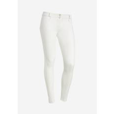 Low-waist WR.UP® shaping trousers in eco-friendly faux leather - White - W / Xx Large