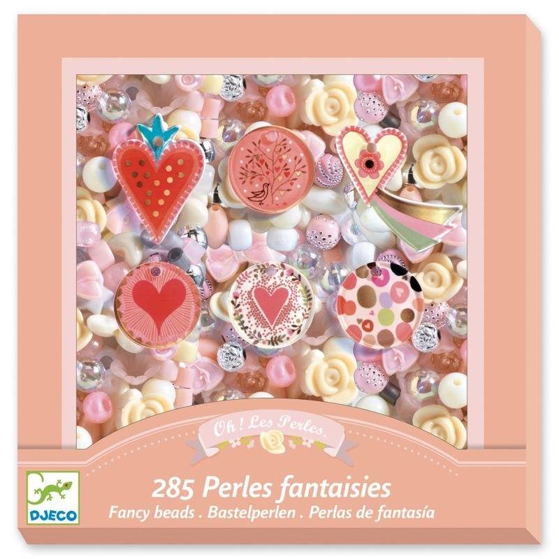 Beads, hearts