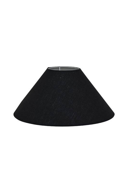 Hallbergs Belysning Carolin lampskärm 20 cm, Svart