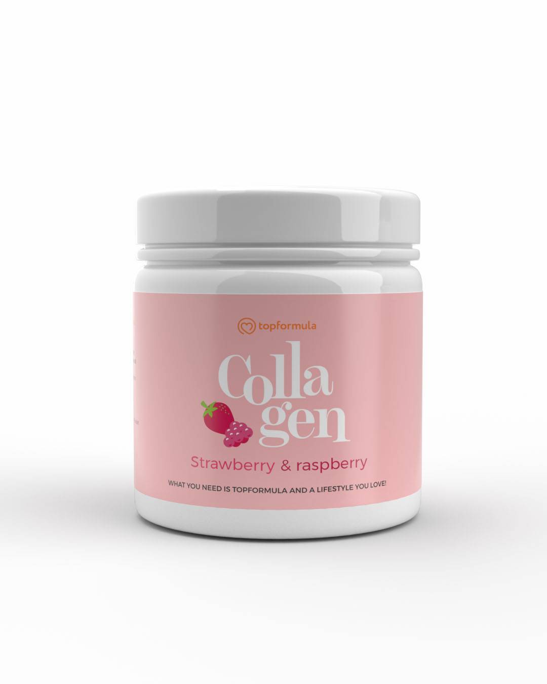 Topformula | Collagen Strawberry and Raspberry - 300g