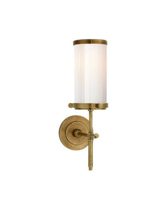 Visual Comfort Bryant badrumsbelysning antik mässing - Guld / Brun (H: 35,6 x B: 10,2 cm)