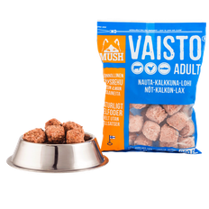 MUSH Vaisto Blå Nöt-kalkon-lax-måltid 800 g (800 g)