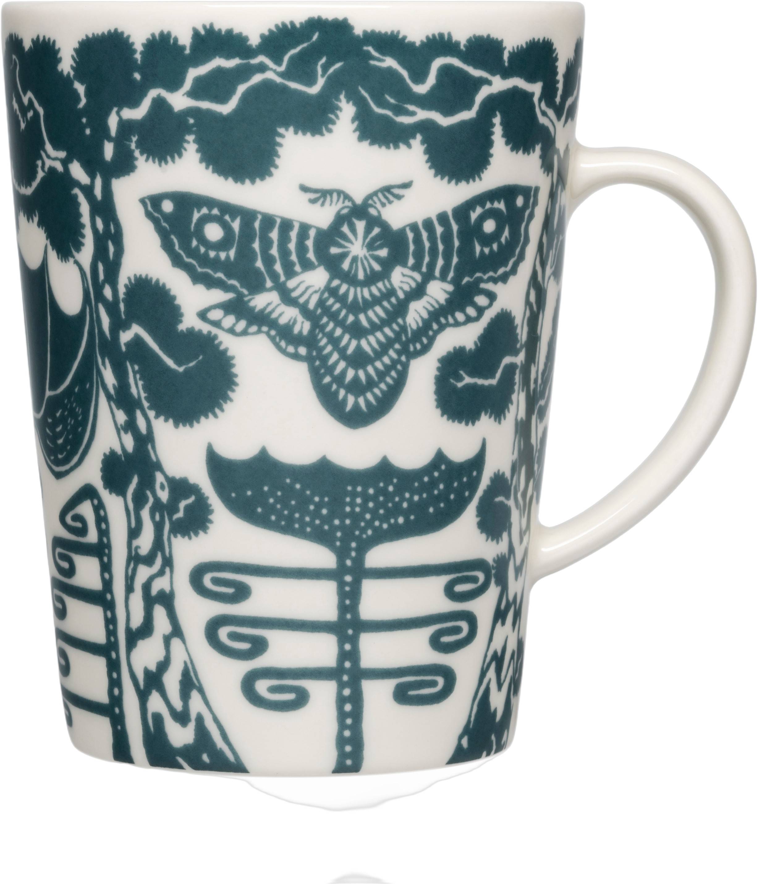 Iittala Taika Krus 0,4L Yö Stålblå - 11,6 Muggar Med Öra Från Magasin - Stål Blå (11,6)