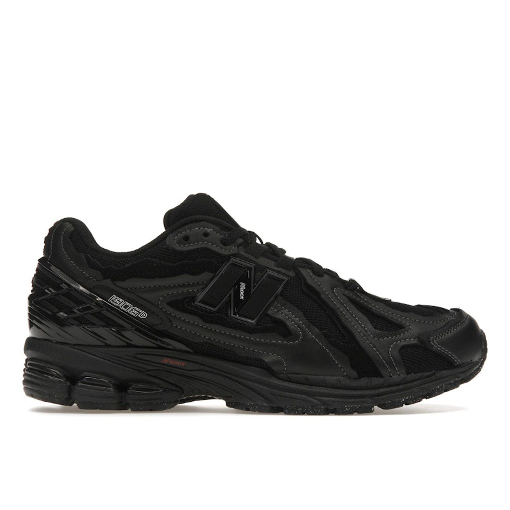 New Balance 1906D Protection Pack - Triple Black Unisex Sneakers Silver-Metallic Crimson M1906DF 38.5
