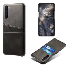 Kortholder OnePlus Nord cover mobilcover udskæring oplader hovedtelefoner - Black OnePlus Nord