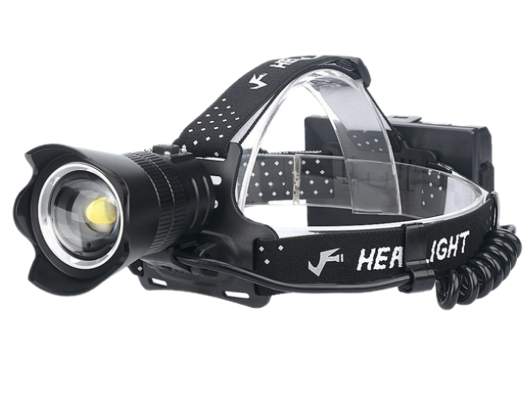 Pannlampa 4800 LM (max 6800 LM) professionell LED-P160