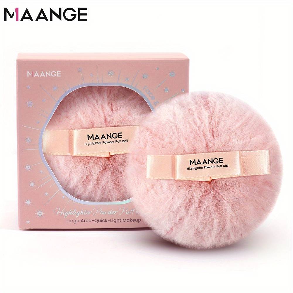 Peach Air-infused Shimmer Loose Setting Puff
