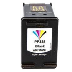 Bläckpatron Svart PP338 Ersätter HP C8765EE