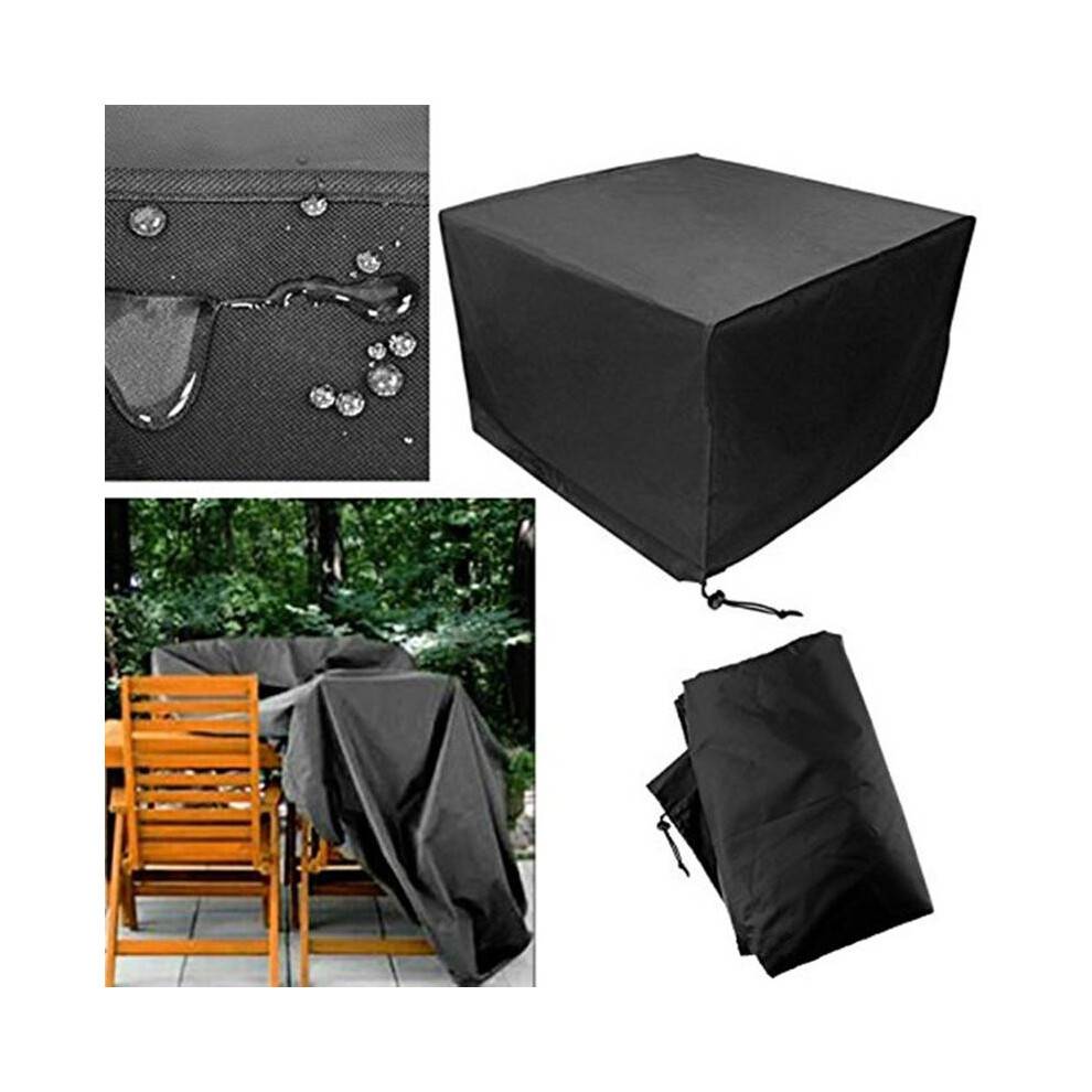350*260*90CM Patio Furniture Covers, Outdoor Furniture Covers Waterproof Round Table Cover Heavy Duty