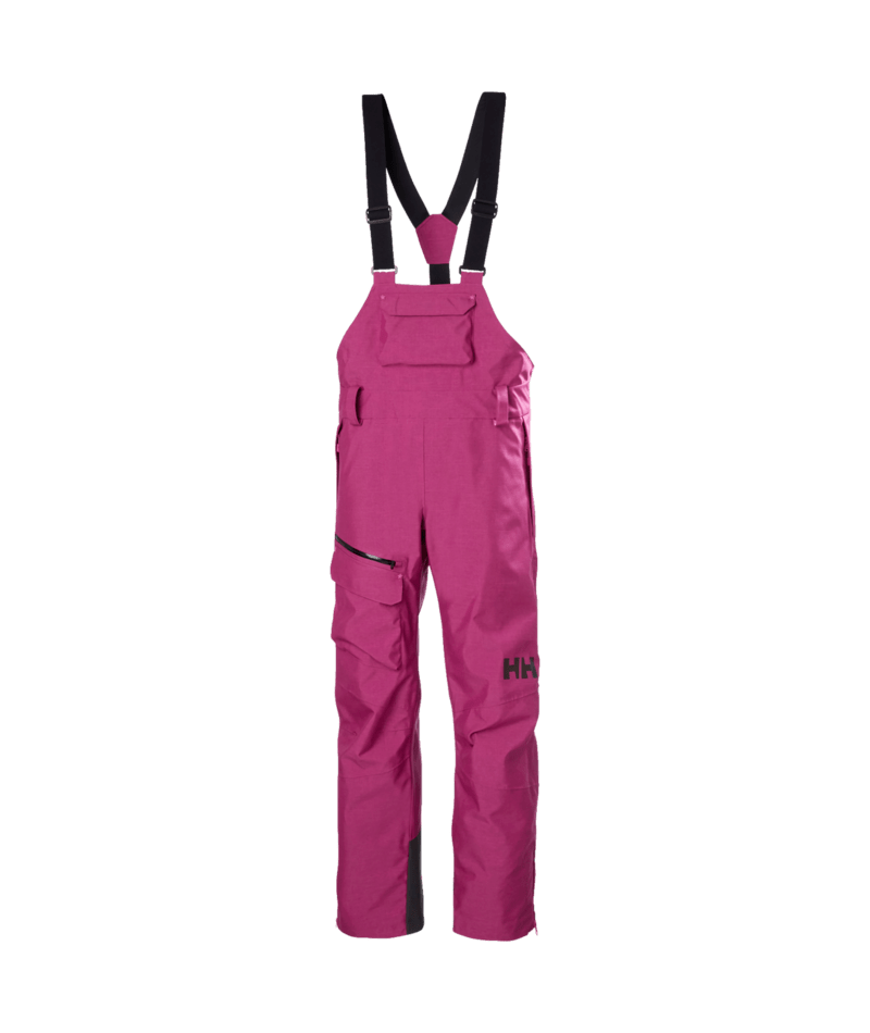 Helly Hansen Women's Powderqueen Bib Ski Pants Skibukser Dame - Magenta - Magenta / L