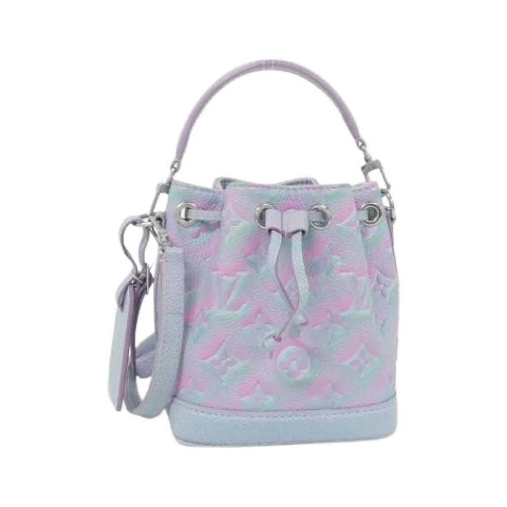 Louis Vuitton Vintage Pre-owned Vintage Bucket Skuldertaske - Vintage - Dame - Flerfarvet - ONE SIZE - Uld