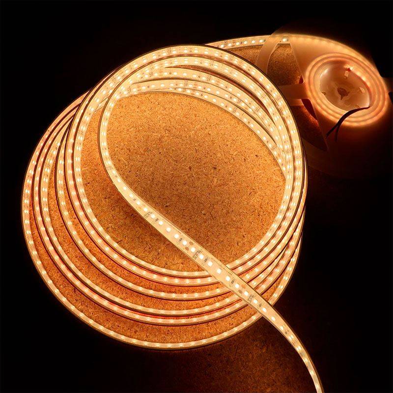 5 meter 24V Led Strip 10W Dim To Warm 2800K-1800K RA90 IP67 PWM
