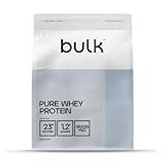 Bulk Pure Whey Protein Pulver, Eiweißpulver, Geschmacksneutral, 2,5 kg, 83 Portionen, Verpackung Kann Variieren