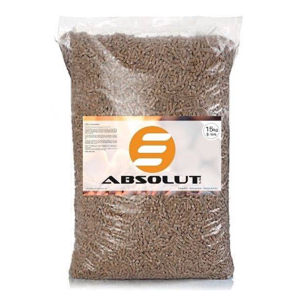 Absolut Træpiller Type 4 Lys 1.000 kg (BigBag), 8mm.