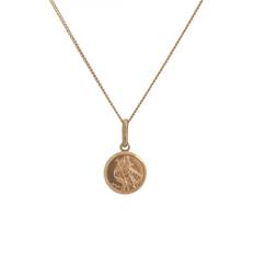 9ct Gold St Christopher and Chain ST-SC001