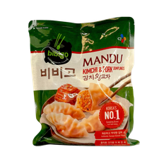 Dumpling MANDU Kimchi/Fläsk Fryst 525g Bibigo Korea