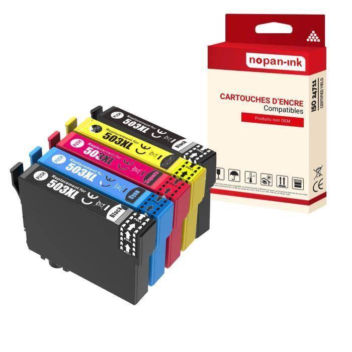 Bläckpatron - NOPAN-INK - 503XL - Multipack med 5 - Kompatibel EPSON - Flerfärgad
