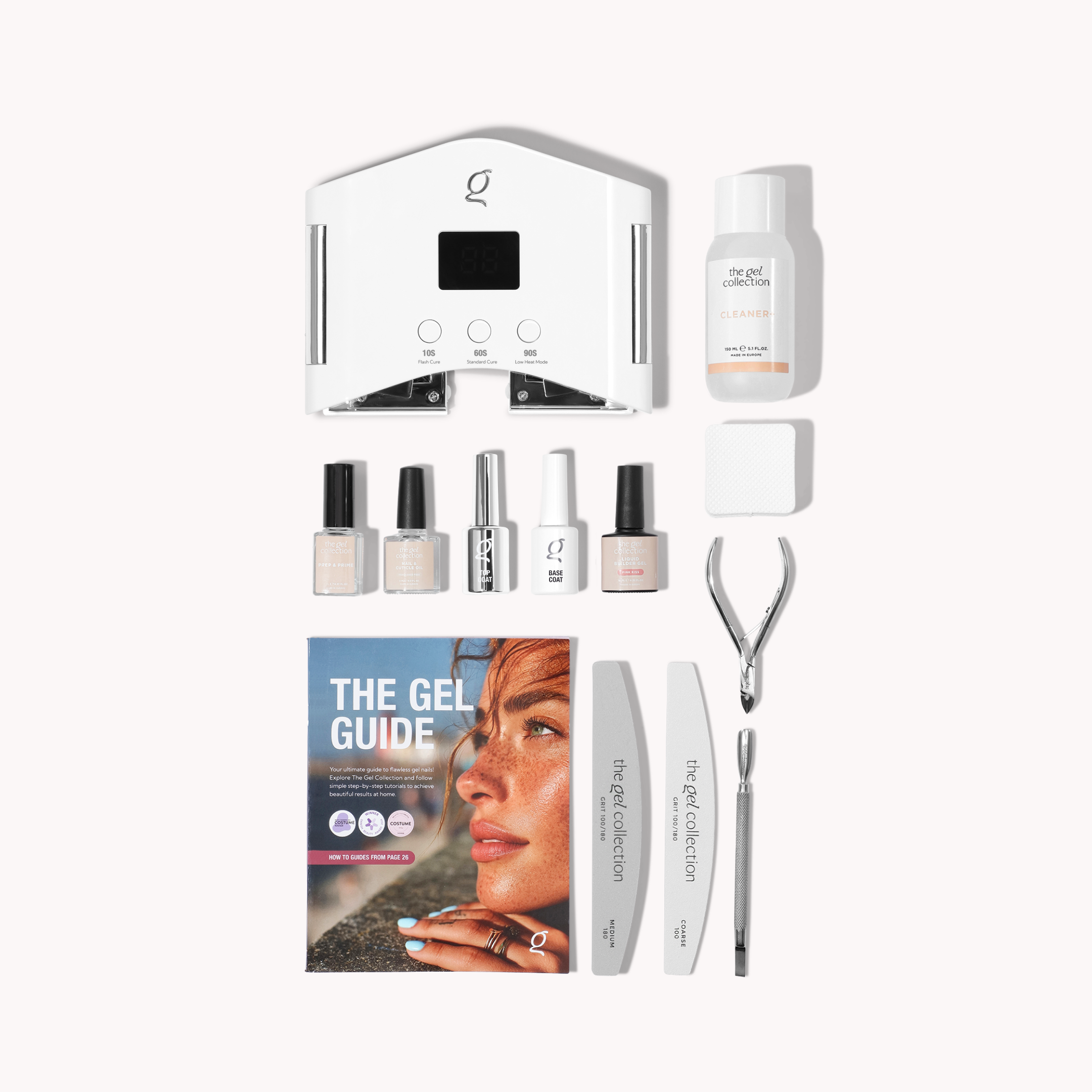 Liquid Builder Gel 21FREE Startpakke • The Gel Collection - Uden bogen 'NEGLE'